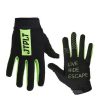 Jetpilot Matrix Pro Super Lite Glove Full Finger JP 20090 Black/Green