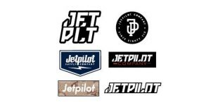Jetpilot Sticker Corporate 19,6cm Set of 20units 