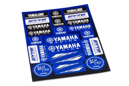 Yamaha Racing Sticker Sheet N19-JS009-E2-00