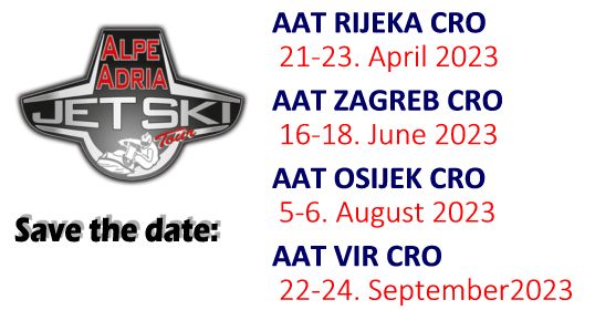 Alpe Adria Jetski Tour - AAT - 2023