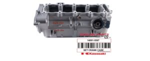 Kawasaki OEM SXR 1500 Set-Crankcase 14001-0574